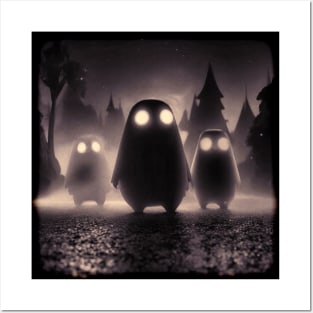 The Spookie Three Ghosts | Halloween Posters and Art